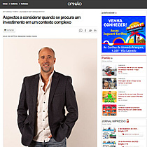 Aspectos a considerar quando se procura um investimento em um contexto complexo